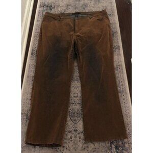 Women's Venezia Plus Size Suede Feeling Brown Distressed Size 26 Pant
